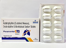  pharma franchise pcd in gujarat hamswell lifecare -	tab fexamontel.jpeg	